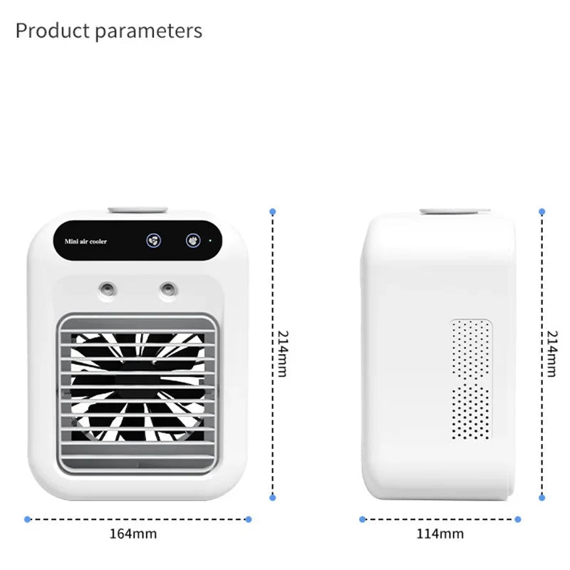 CoolBreeze Mini Air Cooler & Humidifier