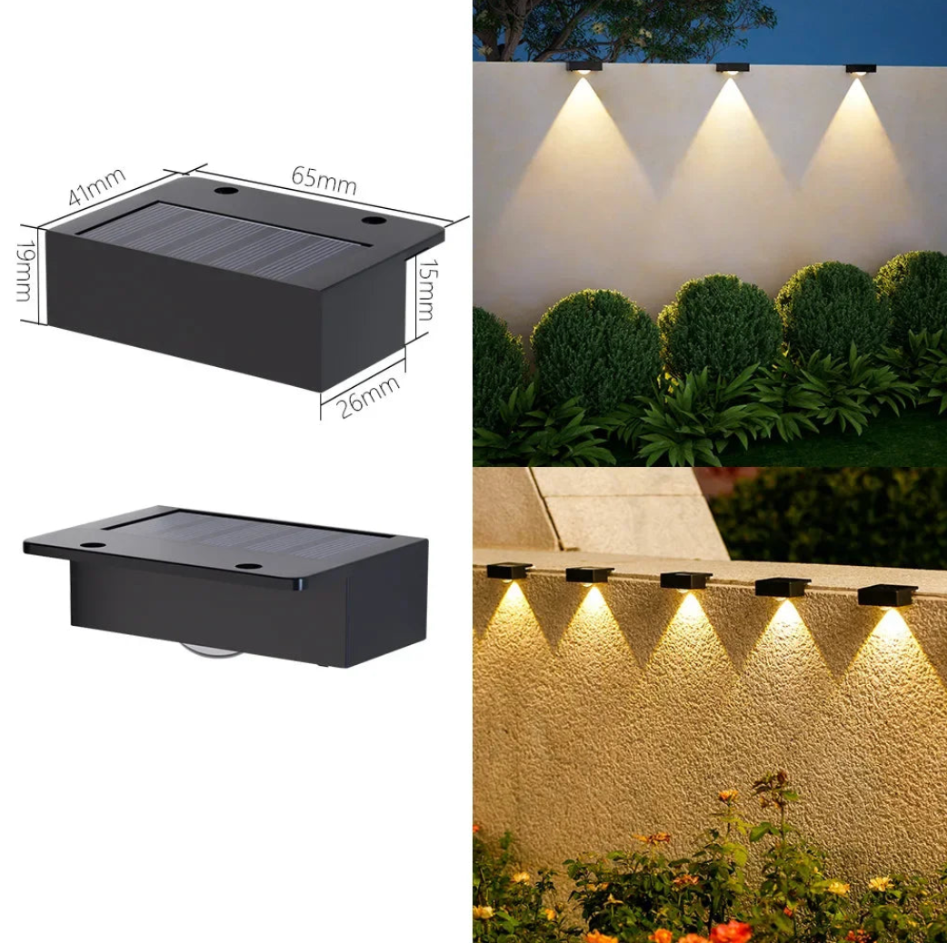 LED Solar Step Lamp β Outdoor Stair & Garden Lights