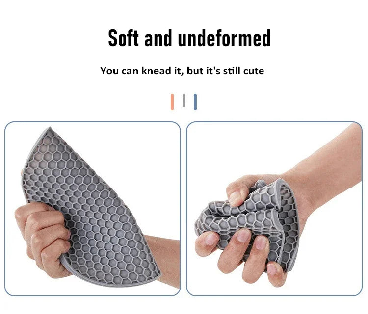 Multifunctional Kitchen Silicone Tableware Mat - Heat Resistant Coasters & Pot Holder
