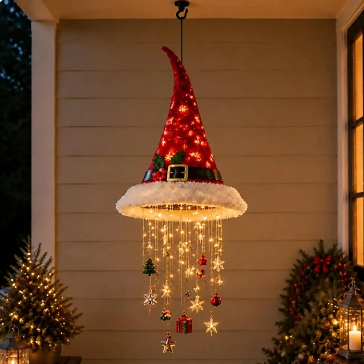 SantaGlow β The Magical Christmas Hat That Lights Up Your Home! π
