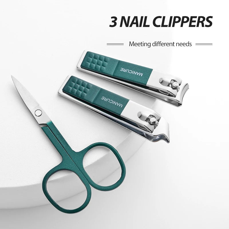 6-Piece Nail Scissors Set - High-End Manicure & Pedicure Tools