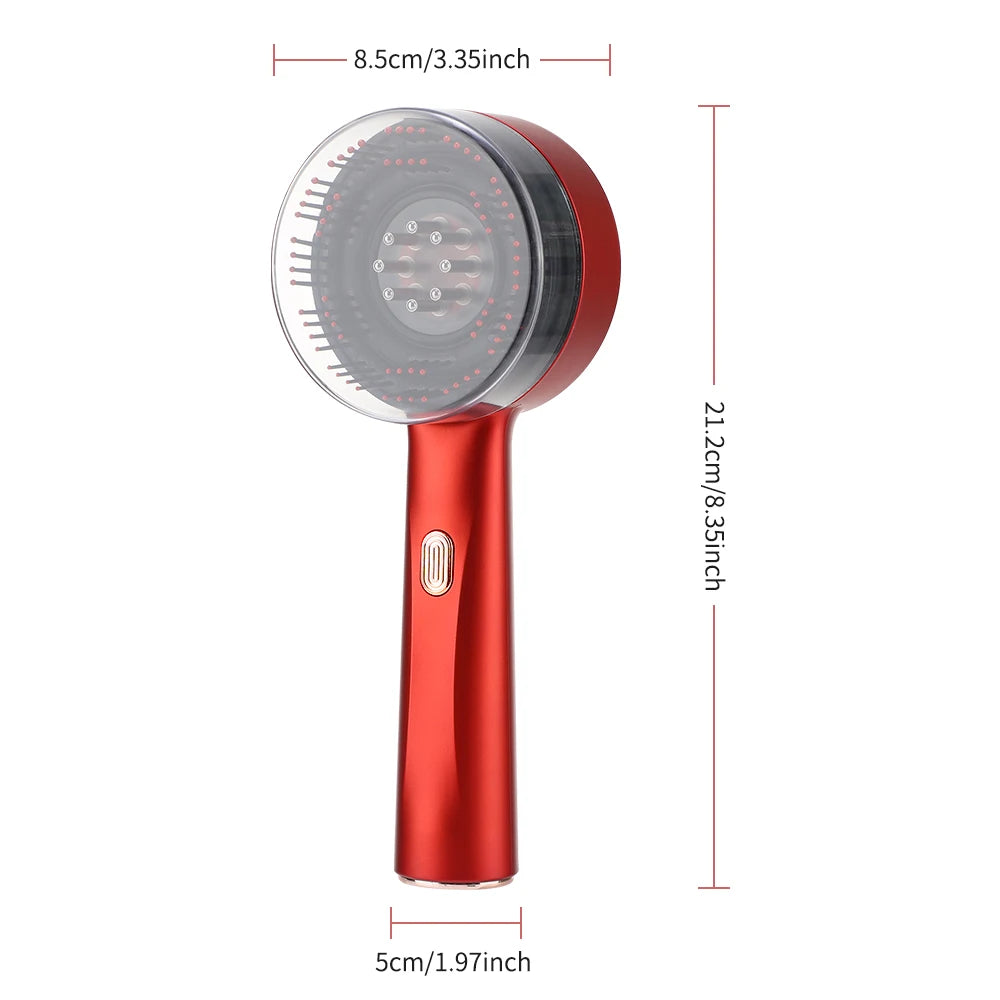 Electric Scalp Massager & Hair Growth Comb