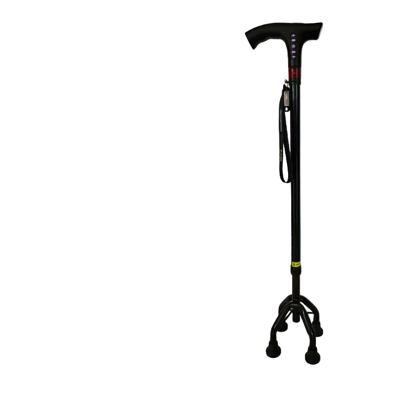 Smart LED Support Cane – Stable Non-Slip Walking Aid for Elderly