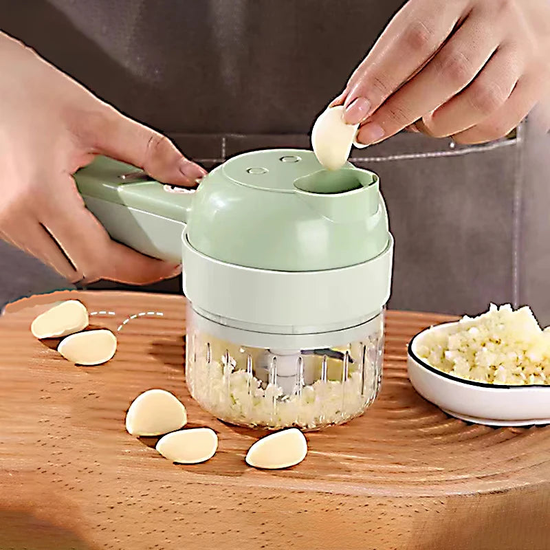 5 in 1 Electric Vegetable Cutter Set