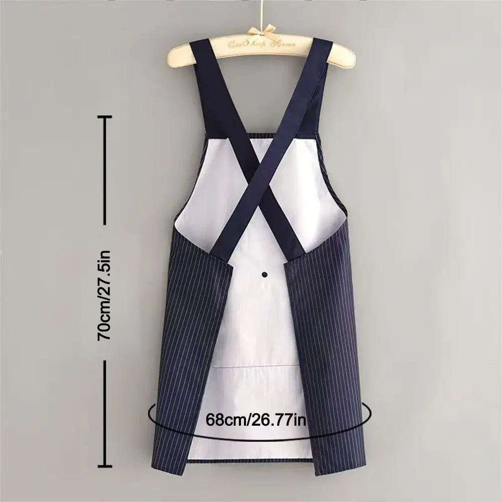 Waterproof Kitchen Apron with Removable Hand Towel