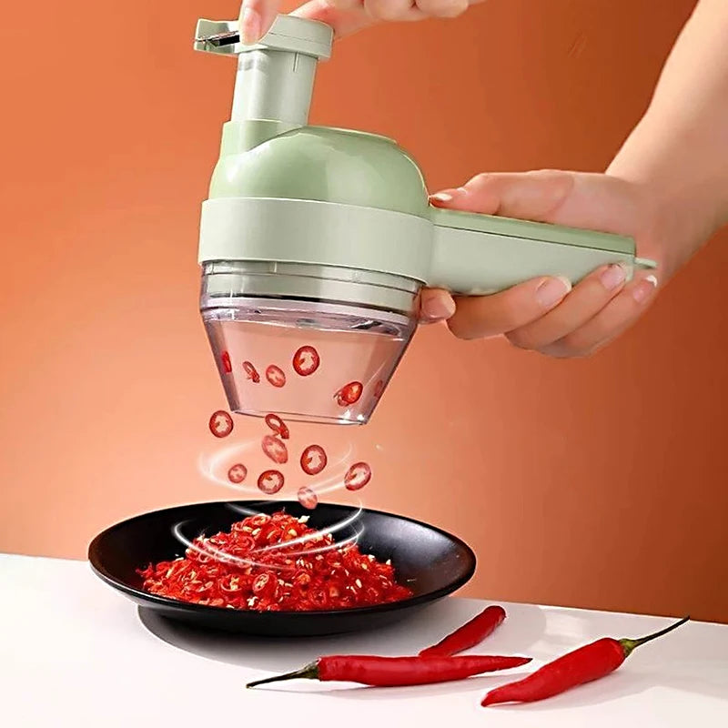 5 in 1 Electric Vegetable Cutter Set