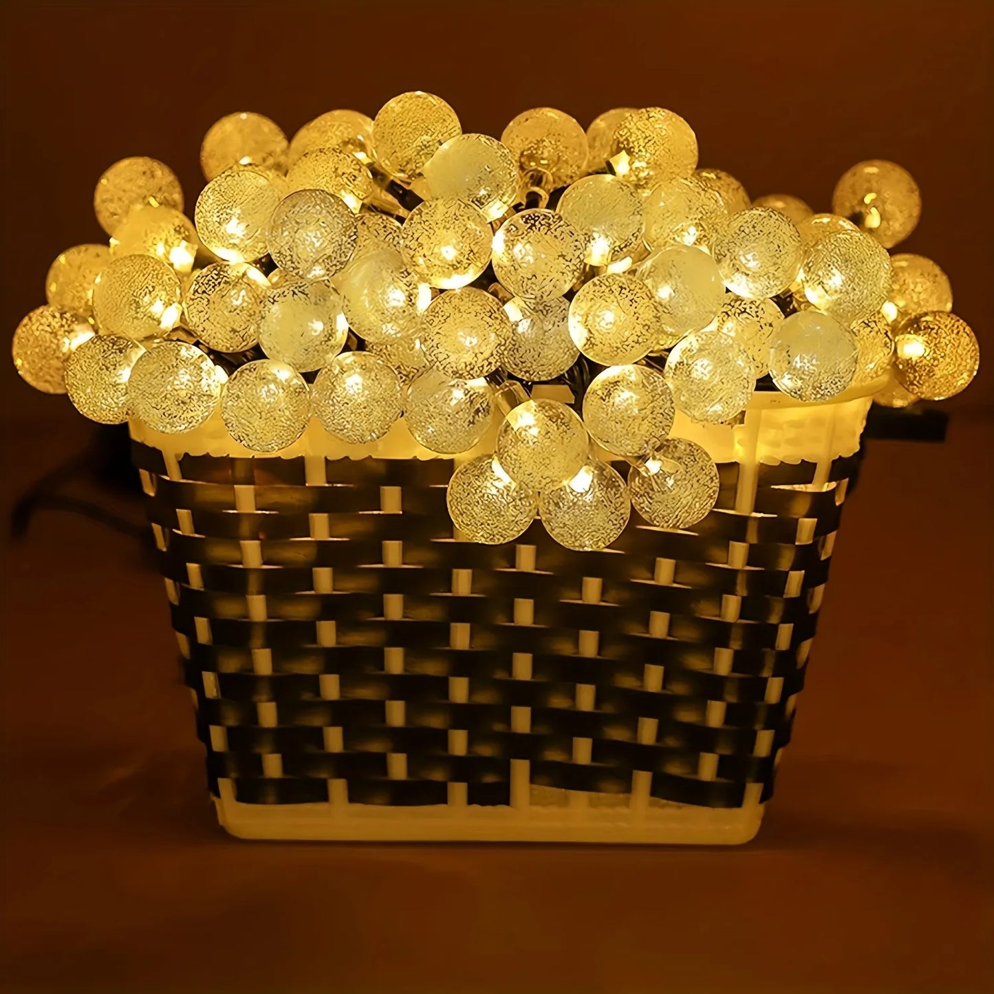 Solar Crystal Light String β LED Outdoor Decoration