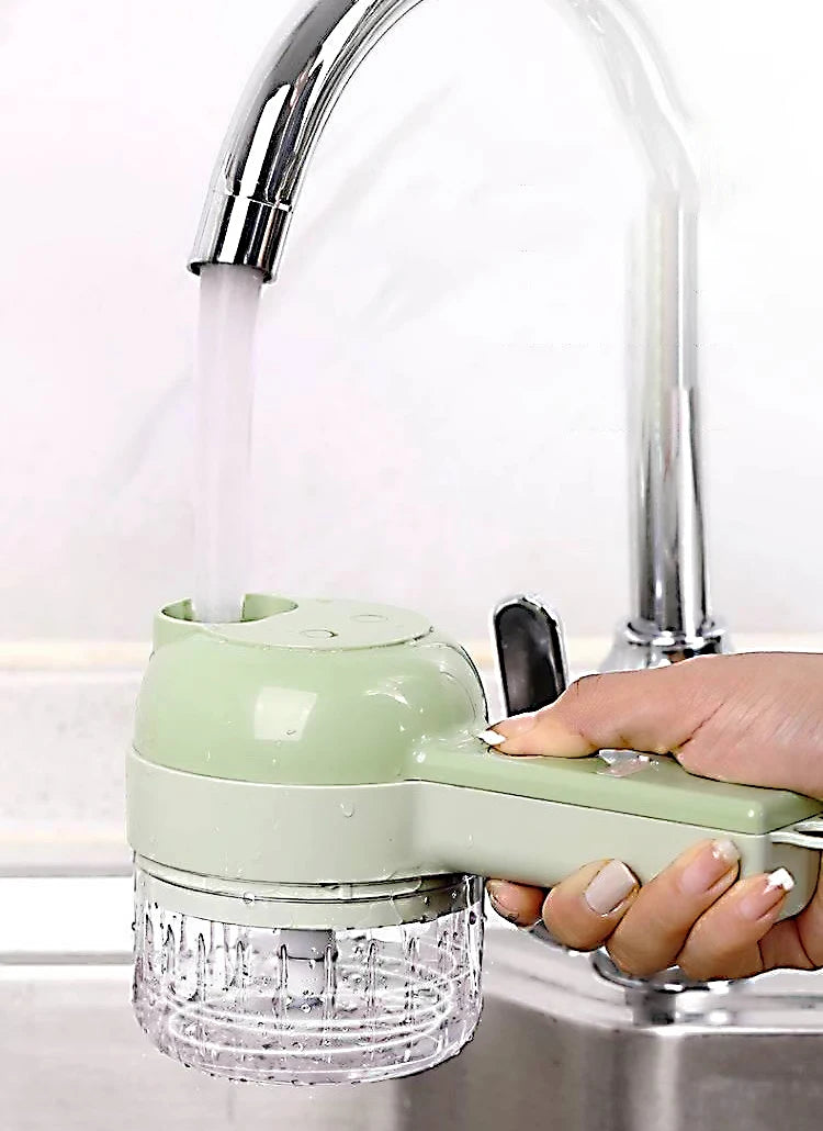 5 in 1 Electric Vegetable Cutter Set