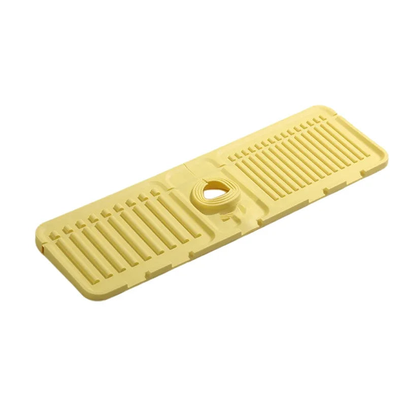 Kitchen Silicone Sink Faucet Mat - Splash Guard & Absorbent Protector for Your Sink