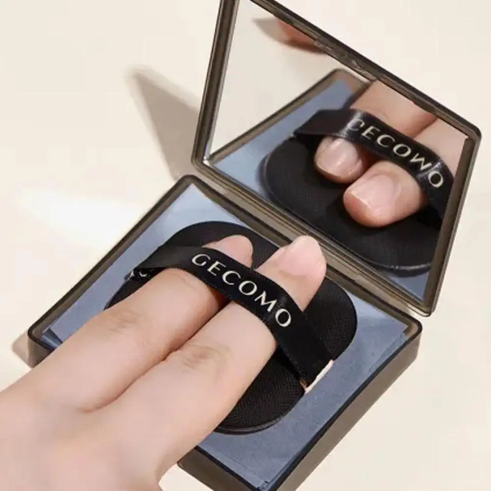 100PCS Face Oil Blotting Papers with Mirror & Makeup Puff – Portable Oil Control Kit