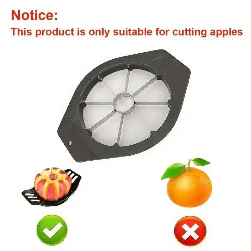 Apple Slicer Divider - Reusable Stainless Steel Fruit Slicer & Vegetable Shredder