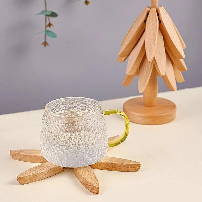 Black Walnut Heat-Resistant Pot & Cup Coaster