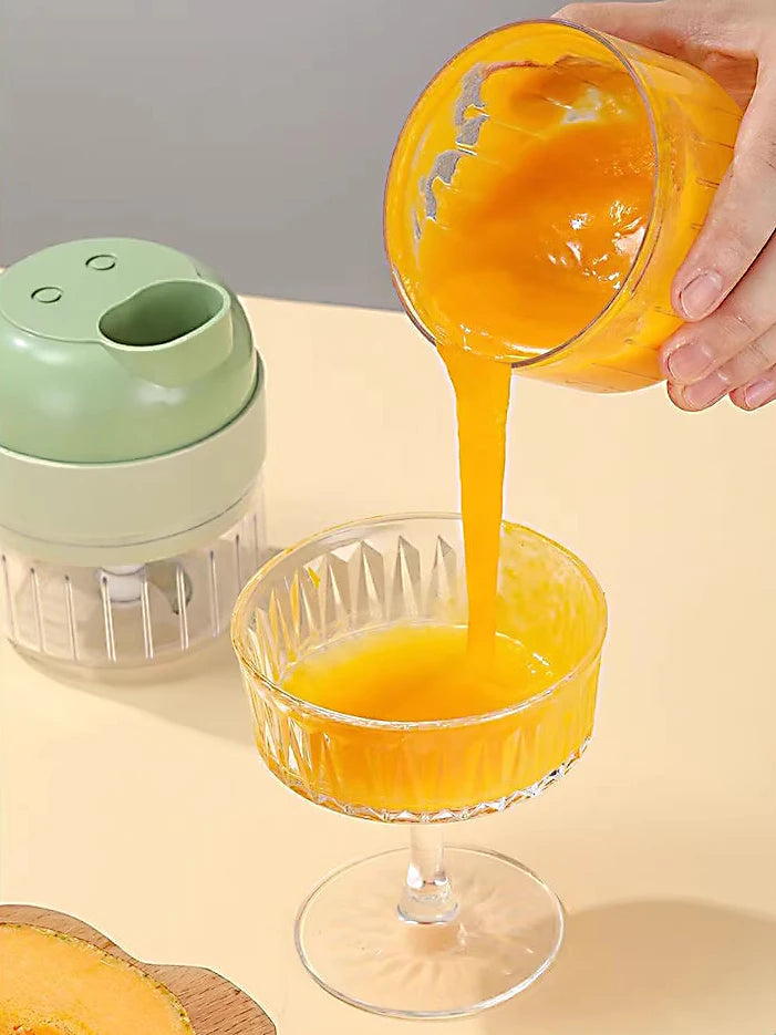 5 in 1 Electric Vegetable Cutter Set