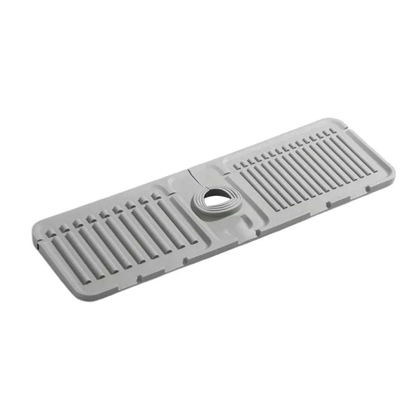 Kitchen Silicone Sink Faucet Mat - Splash Guard & Absorbent Protector for Your Sink