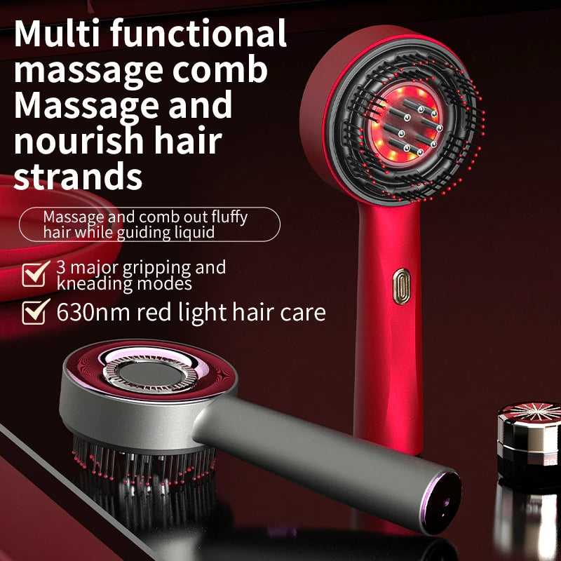 Electric Scalp Massager & Hair Growth Comb