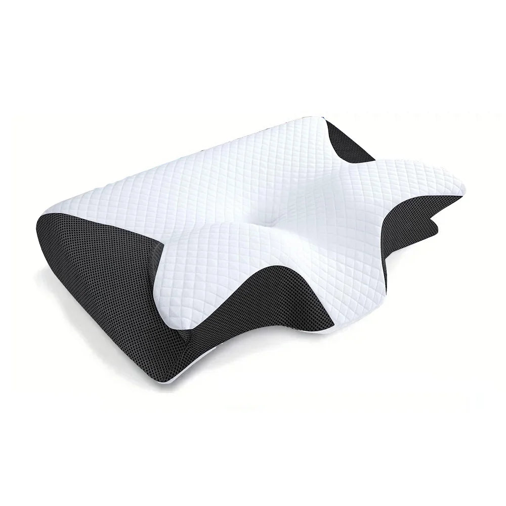 Memory Foam Cervical Pillow β 2-in-1 Ergonomic Neck Support