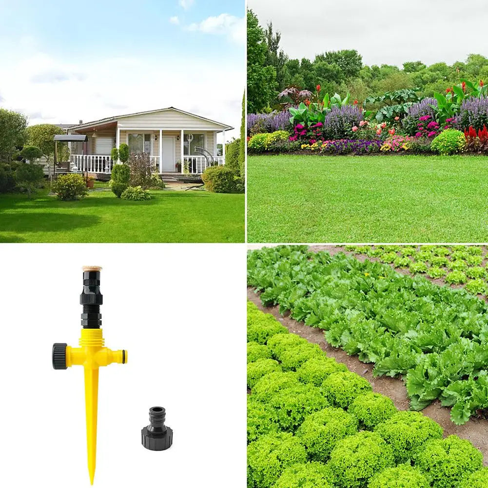 360° Garden Sprinkler – Efficient & Automatic Watering