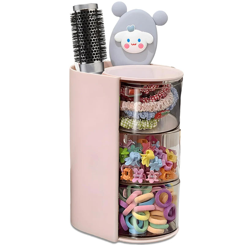 TwirlTidy โ Rotating Hair and Makeup Brush Organizer ๐โโ๏ธโจ