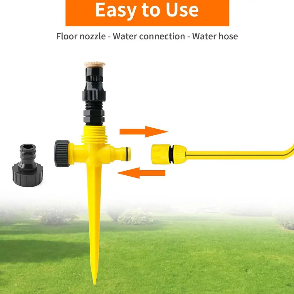 360° Garden Sprinkler – Efficient & Automatic Watering