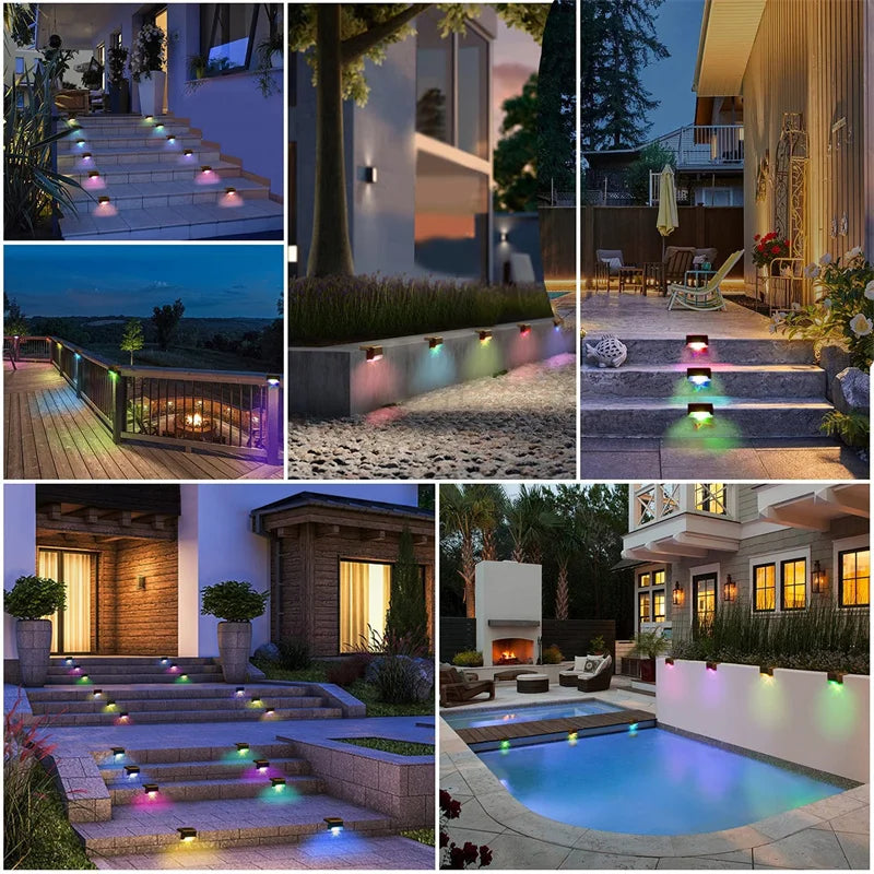 Solar Deck Light Set