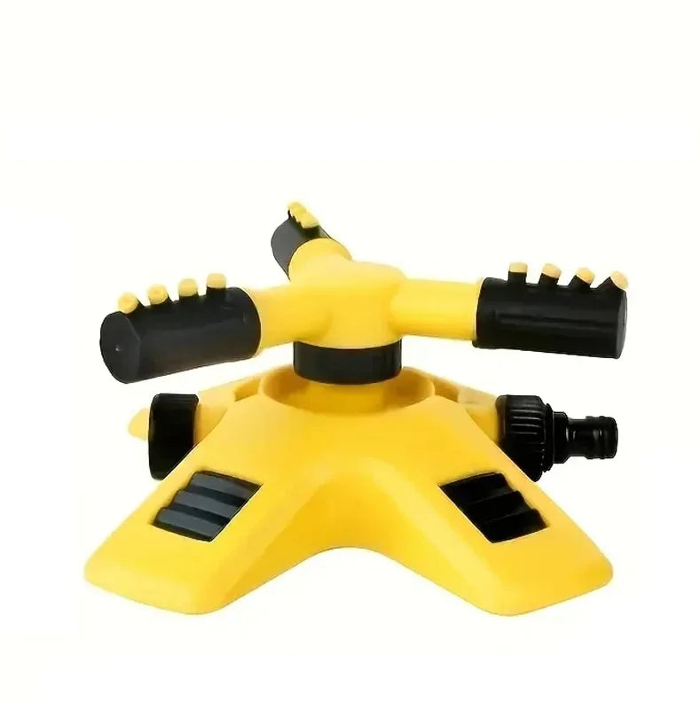 AquaSpin 360° Rotating Garden Sprinkler – Automatic