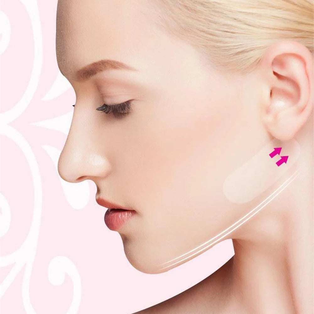 V-Shape Face Lift Tape - Invisible Face Lifter Sticker for Instant Wrinkle Removal