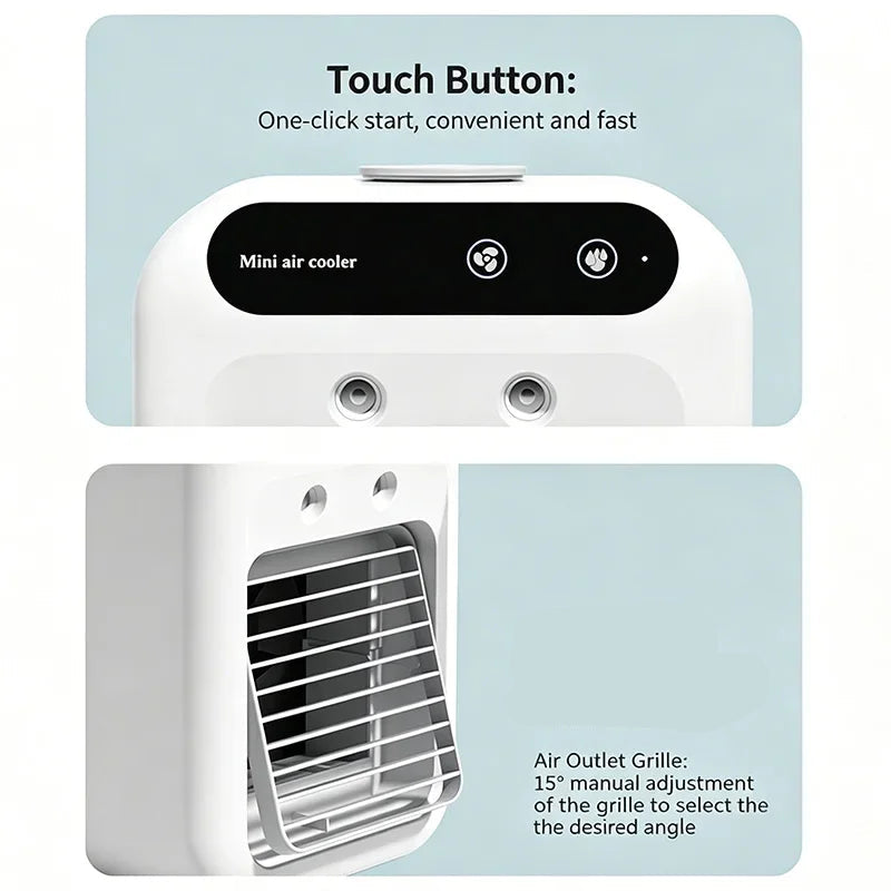 CoolBreeze Mini Air Cooler & Humidifier