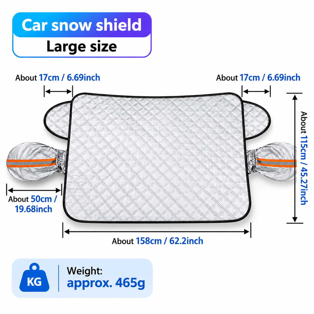 FrostGuard – Windscreen Cover for Snow, Ice and Sun ❄️🚗