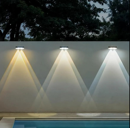 Solar Fence Lights – Outdoor LED Garden Wall Lights
