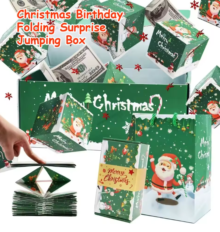 Christmas Surprise Money Explosion Box