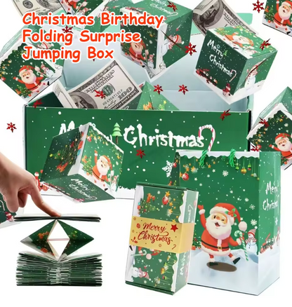 Christmas Surprise Money Explosion Box