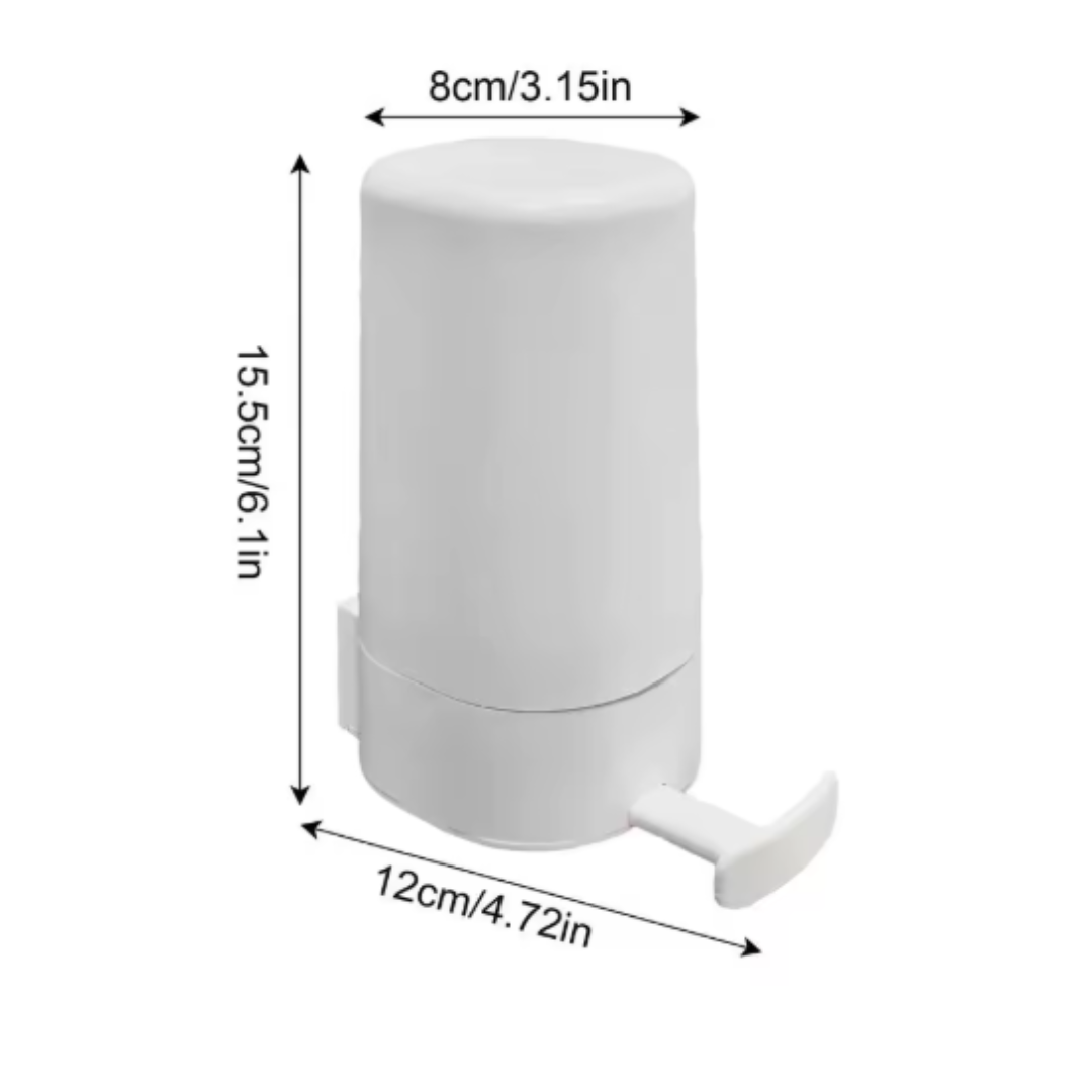 Wall-Mounted Soap Dispenser with Grinder