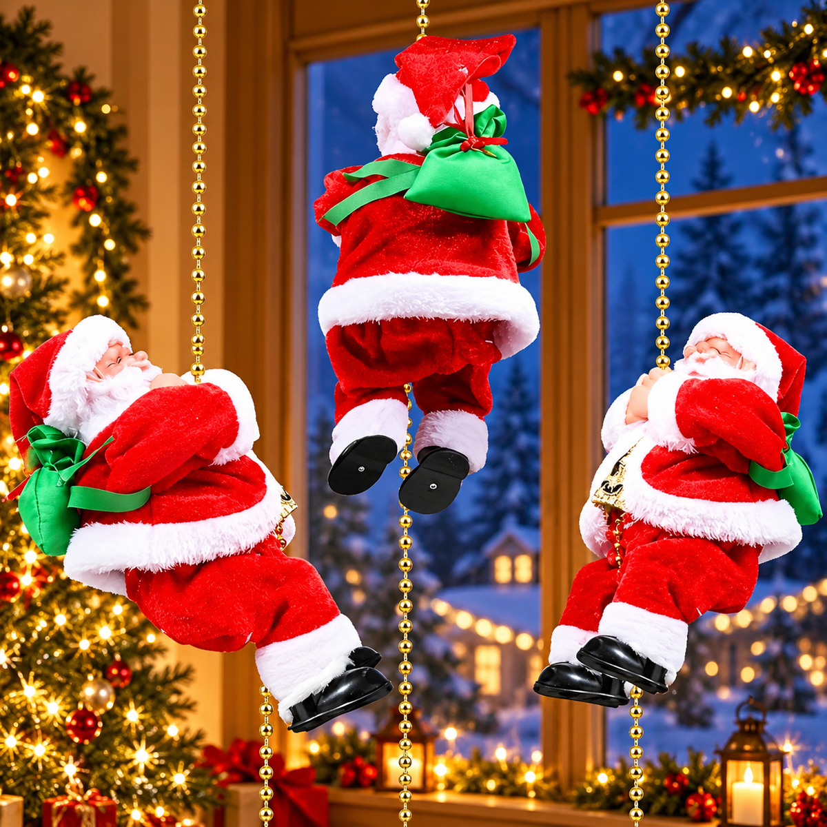 ClimbySanta – The Little Santa That Climbs Your Christmas Decor! 🎅🎄