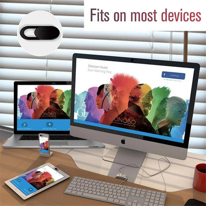 SlideSafe Ultra-Thin Webcam Privacy Covers