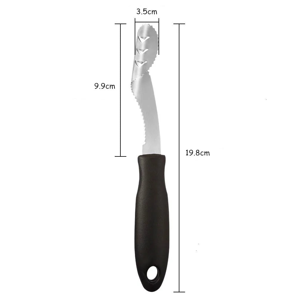 CorePro Stainless Steel Jalapeno Corer | Serrated Pepper & Vegetable Core Remover Tool