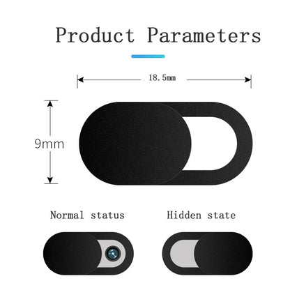 SlideSafe Ultra-Thin Webcam Privacy Covers