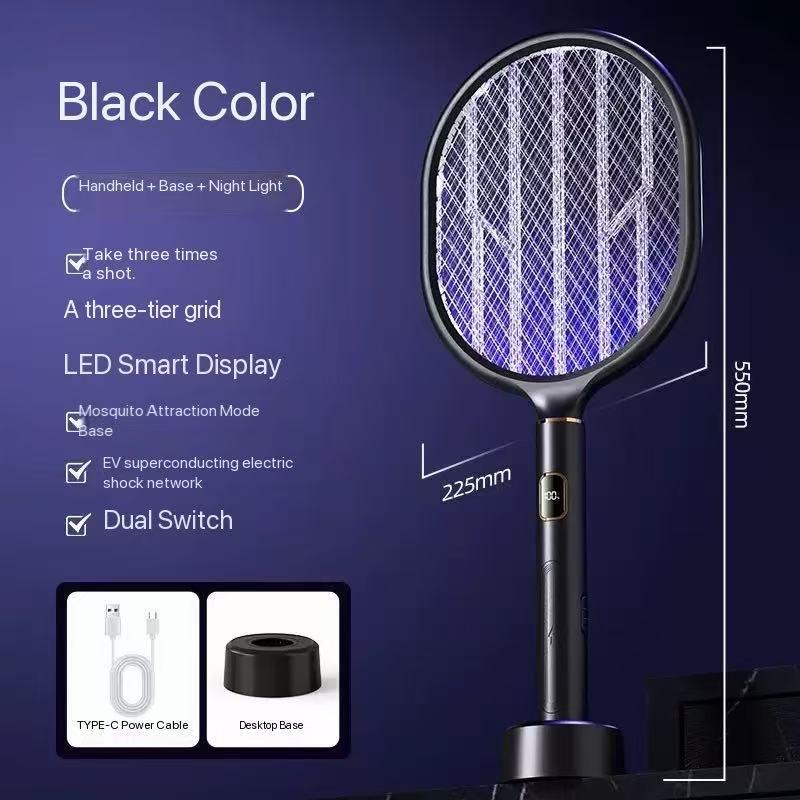 Rechargeable Electric Bug Zapper Racket