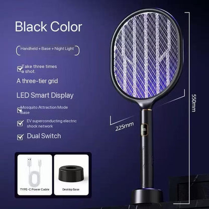 Rechargeable Electric Bug Zapper Racket