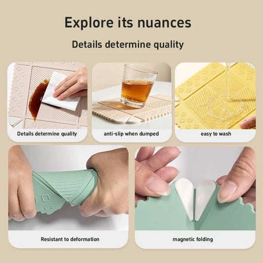 FlexiGrip Silicone Trivet Mat