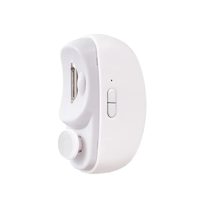 Rechargeable Electric Nail Trimmer with LED Light
