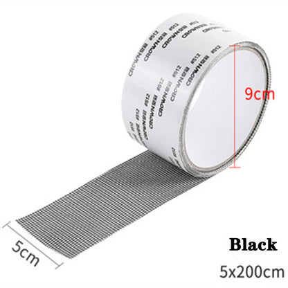 Waterproof Window Screen Repair Tape – Self-Adhesive Anti-Mosquito Mesh Patch