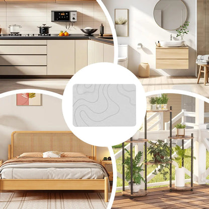 Quick-Dry-Soft Bath Mat