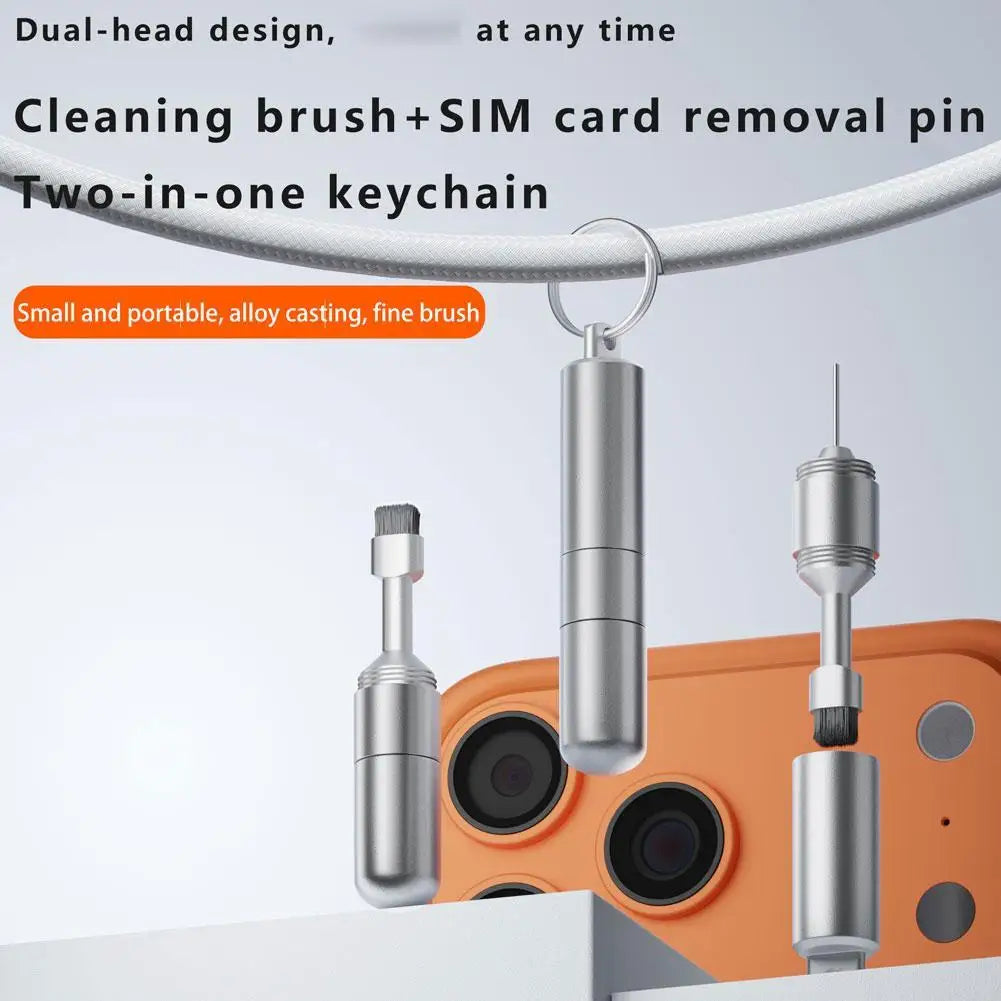 CleanPort Pro – 2-in-1 Aluminum Phone Cleaning Tool