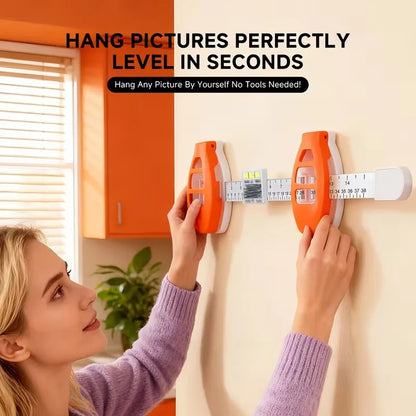 Adjustable Picture Hanging & Level Tool 🖼️📏