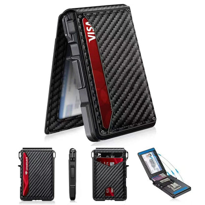 SwiftVault - RFID Pop-Up Bifold Wallet