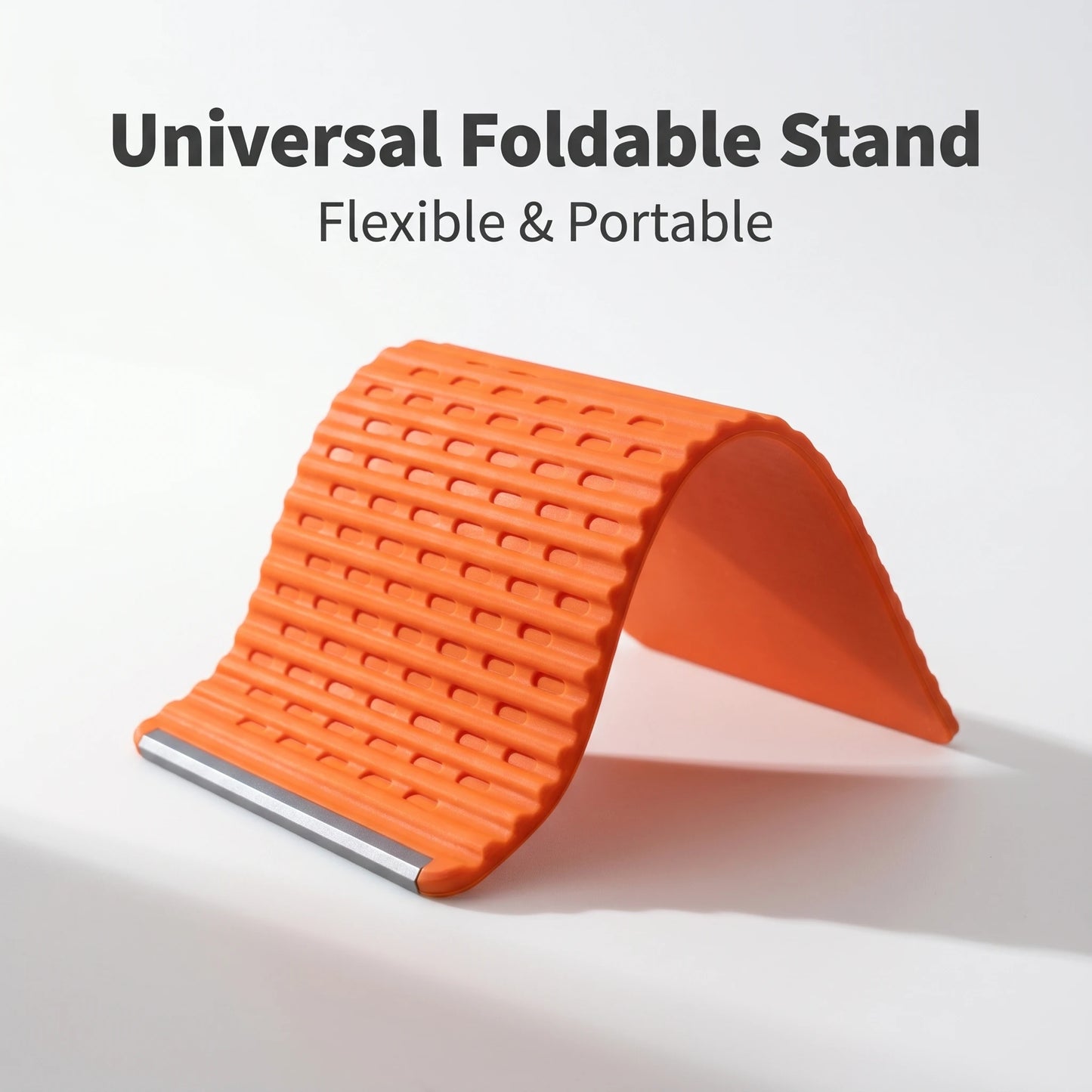 FlexiDesk - Foldable Silicone Phone & Tablet Stand