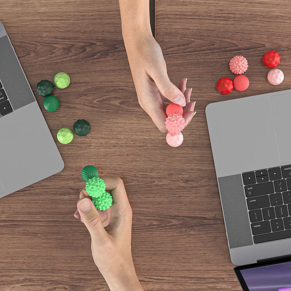 MagniSoothe - Magnetic Silicone Sensory Massage Balls