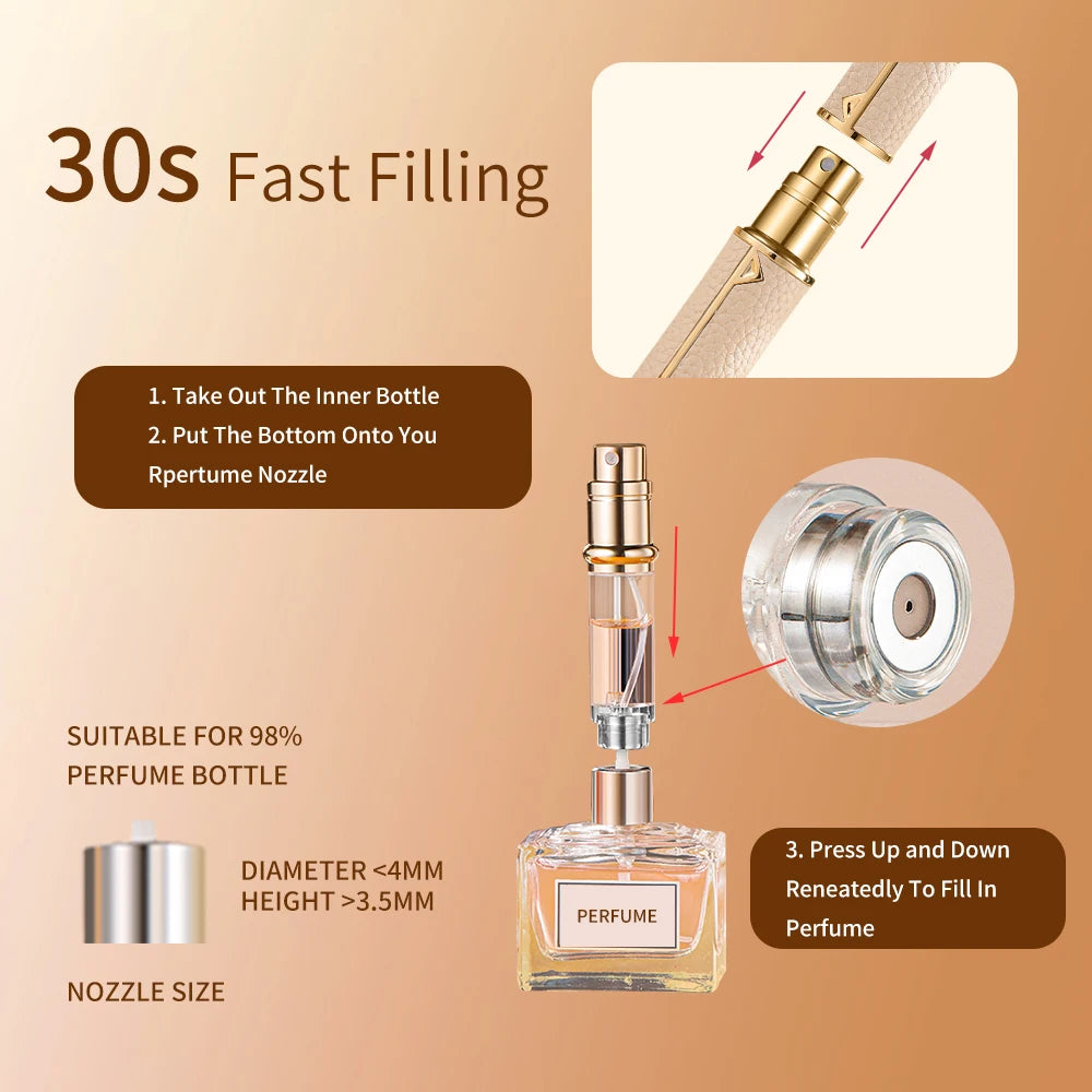 VelvetMist –  Refillable Perfume Atomizer