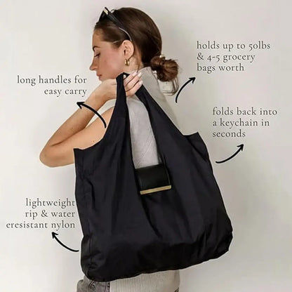 PocketFold Mini Keychain Tote Bag