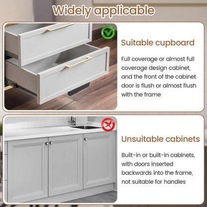StepPull Hands-Free Cabinet Foot Handle